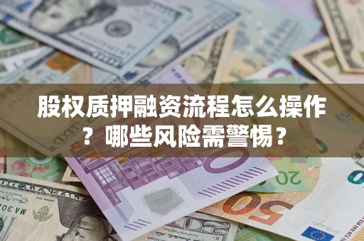 武汉股权质押融资流程怎么操作？哪些风险需警惕？
