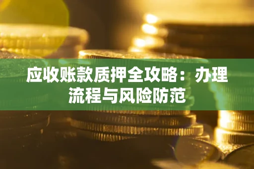 武汉应收账款质押全攻略：办理流程与风险防范
