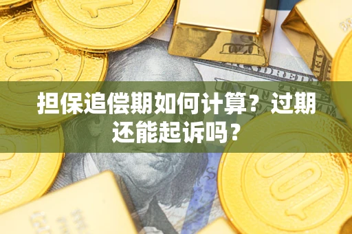 武汉担保追偿期如何计算？过期还能起诉吗？
