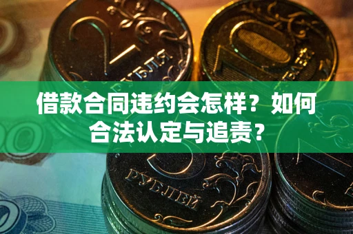 武汉借款合同违约会怎样？如何合法认定与追责？