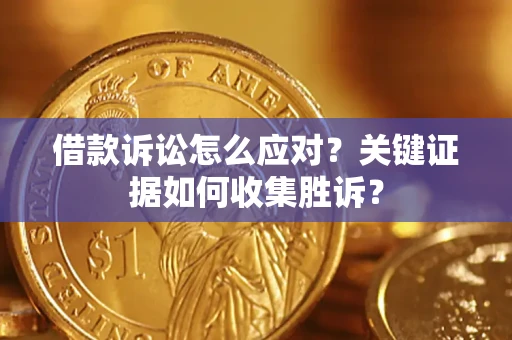 武汉借款诉讼怎么应对？关键证据如何收集胜诉？